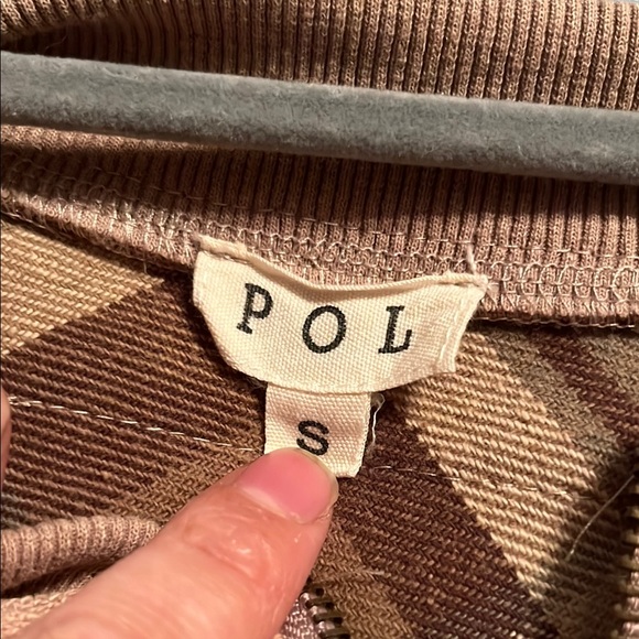 POL Plaid Patchwork Women's Jacket - Picture 2 of 2